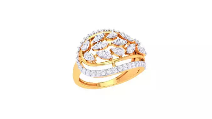 Women Ring  Render 3dm STL OBJ FBX Details