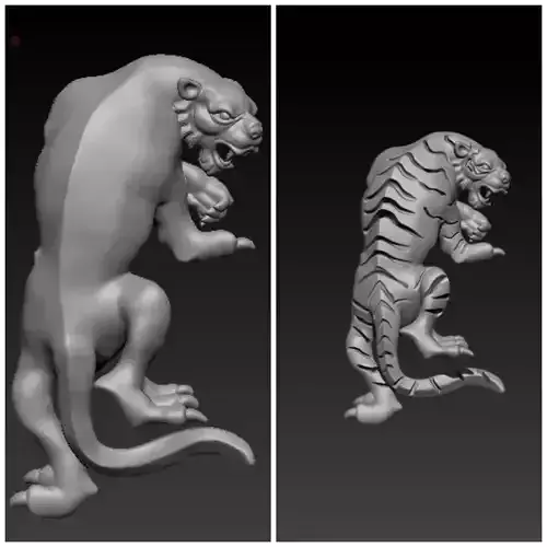 tiger pendant