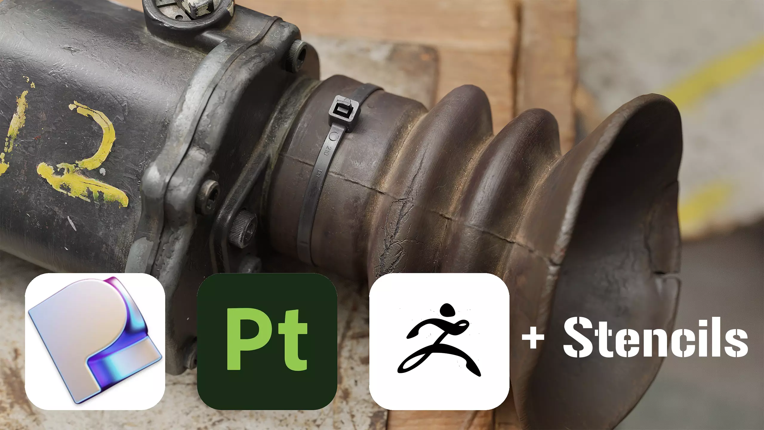 FN FAL scope L2A2 Sight Unit Infantry Trilux Low-poly 3D model_0