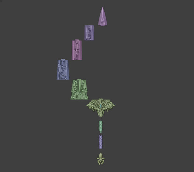 Demon King Longsword Solo Leveling Arise Fan Art 3D print model_6