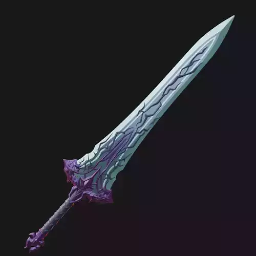 Demon King Longsword Solo Leveling Arise Fan Art 3D print model