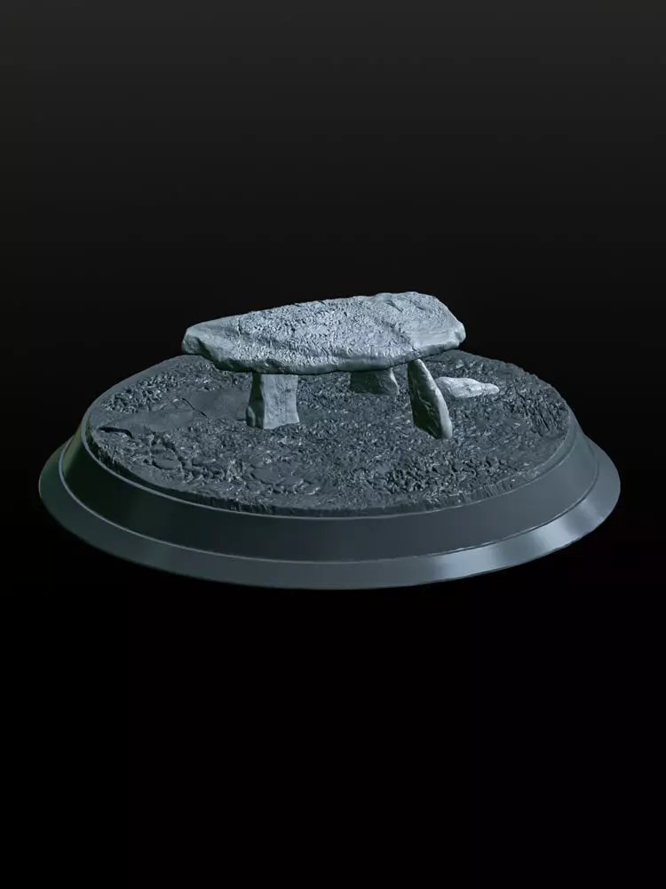 Ready Made Dioramas - Lanyon Quoit Dolmen Minidiorama 3D print model