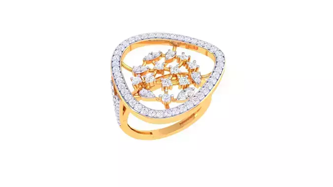 Women Ring  Render 3dm STL OBJ FBX Details