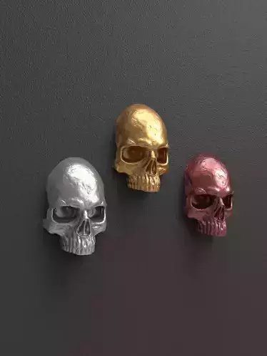 Skull Wall Sculpture