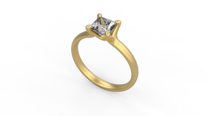 Women Solitaire 2923 3D print model