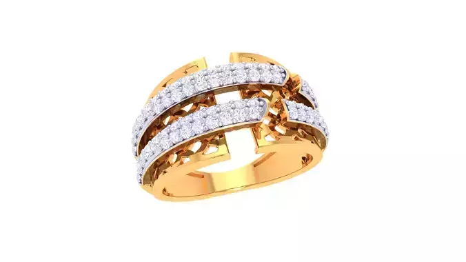 Women Ring  Render 3dm STL OBJ FBX Details