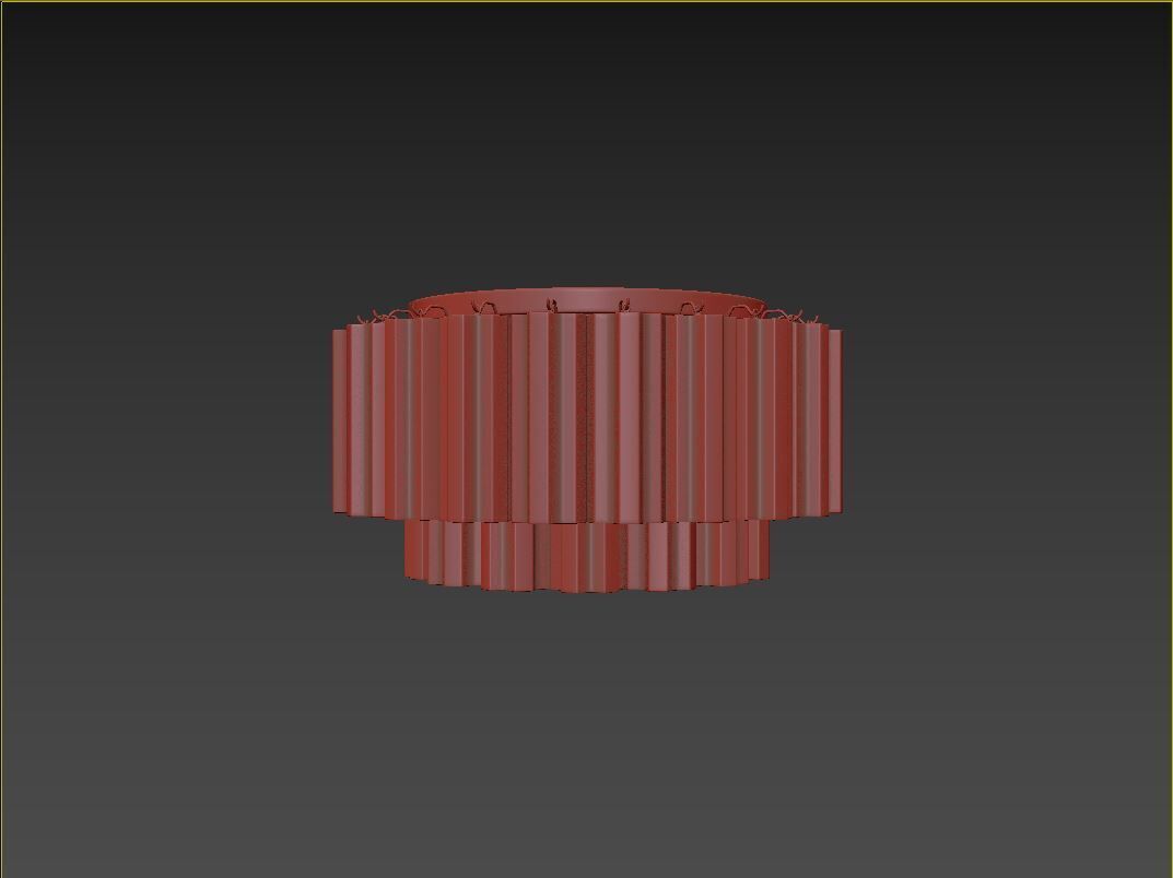 Addis 7 Light Flush 3D model_3