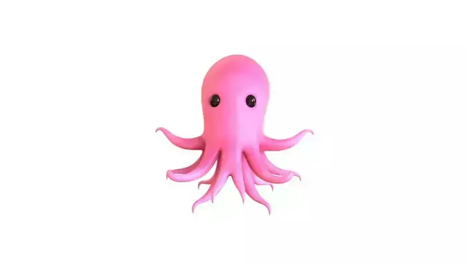 Cartoon Octopus v001