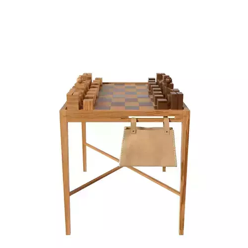 Modern Wooden Chess Table