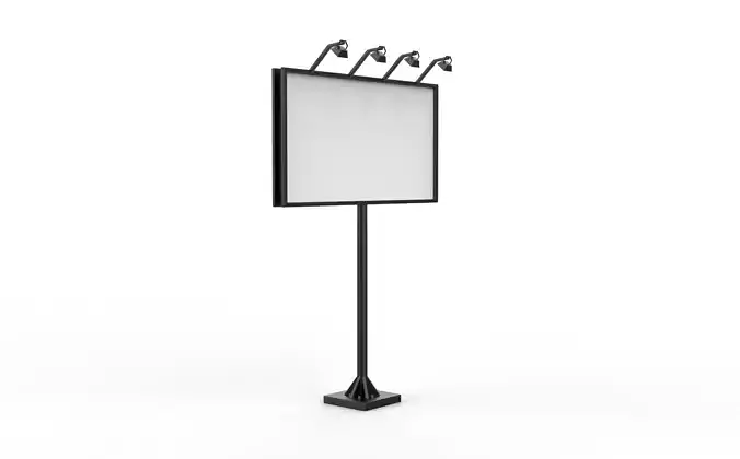 Billboard 3D model