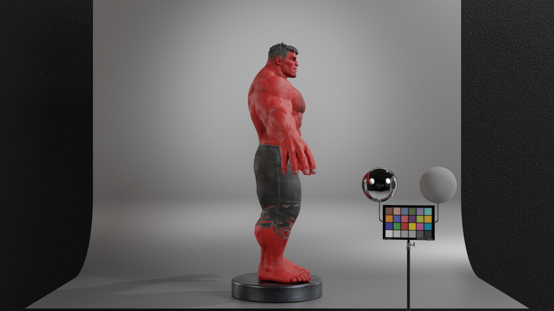 Red-Hulk 3D model_3