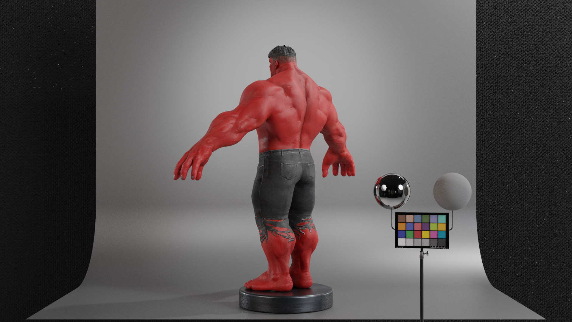 Red-Hulk 3D model_6
