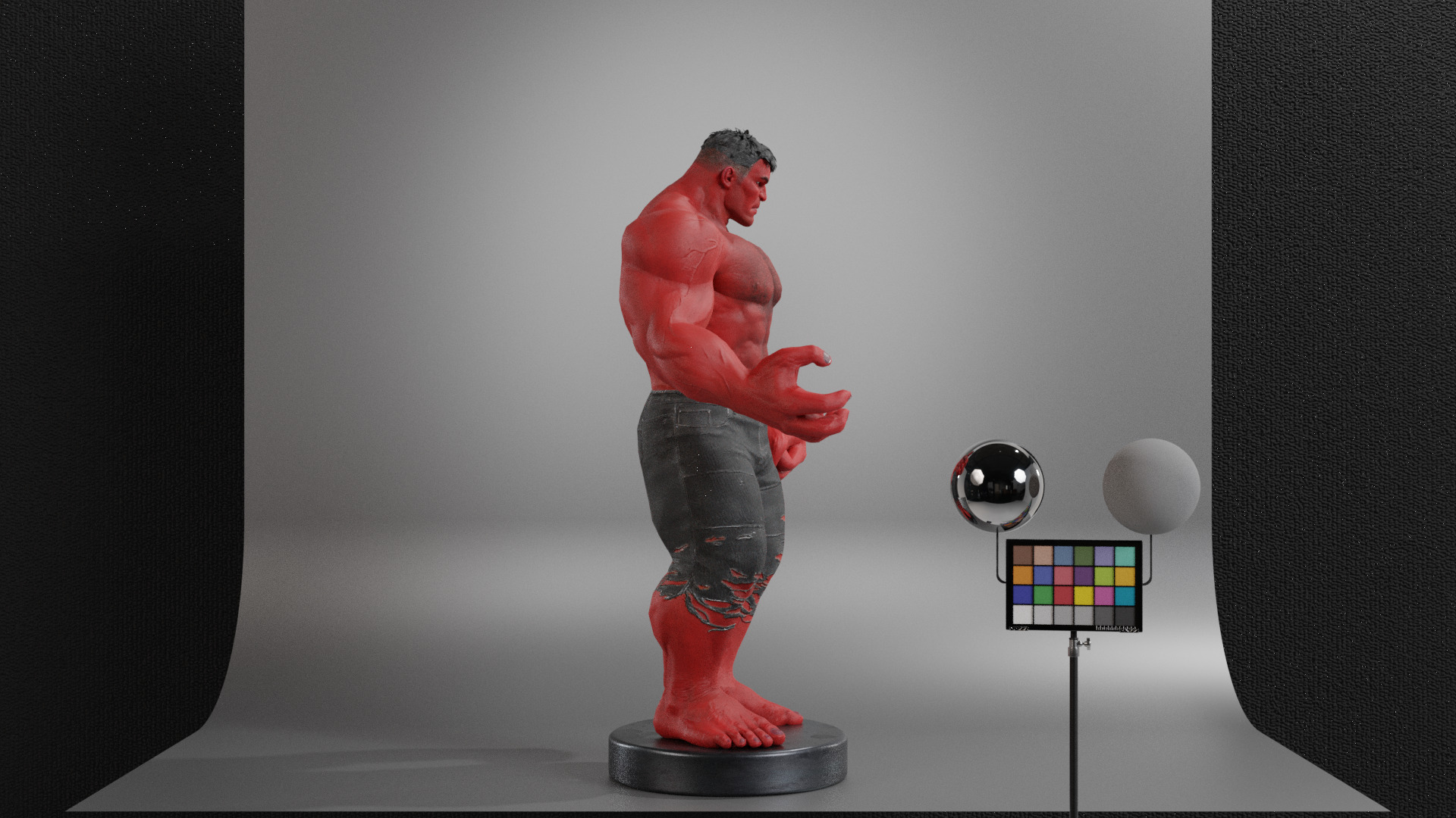 Red-Hulk 3D model_11
