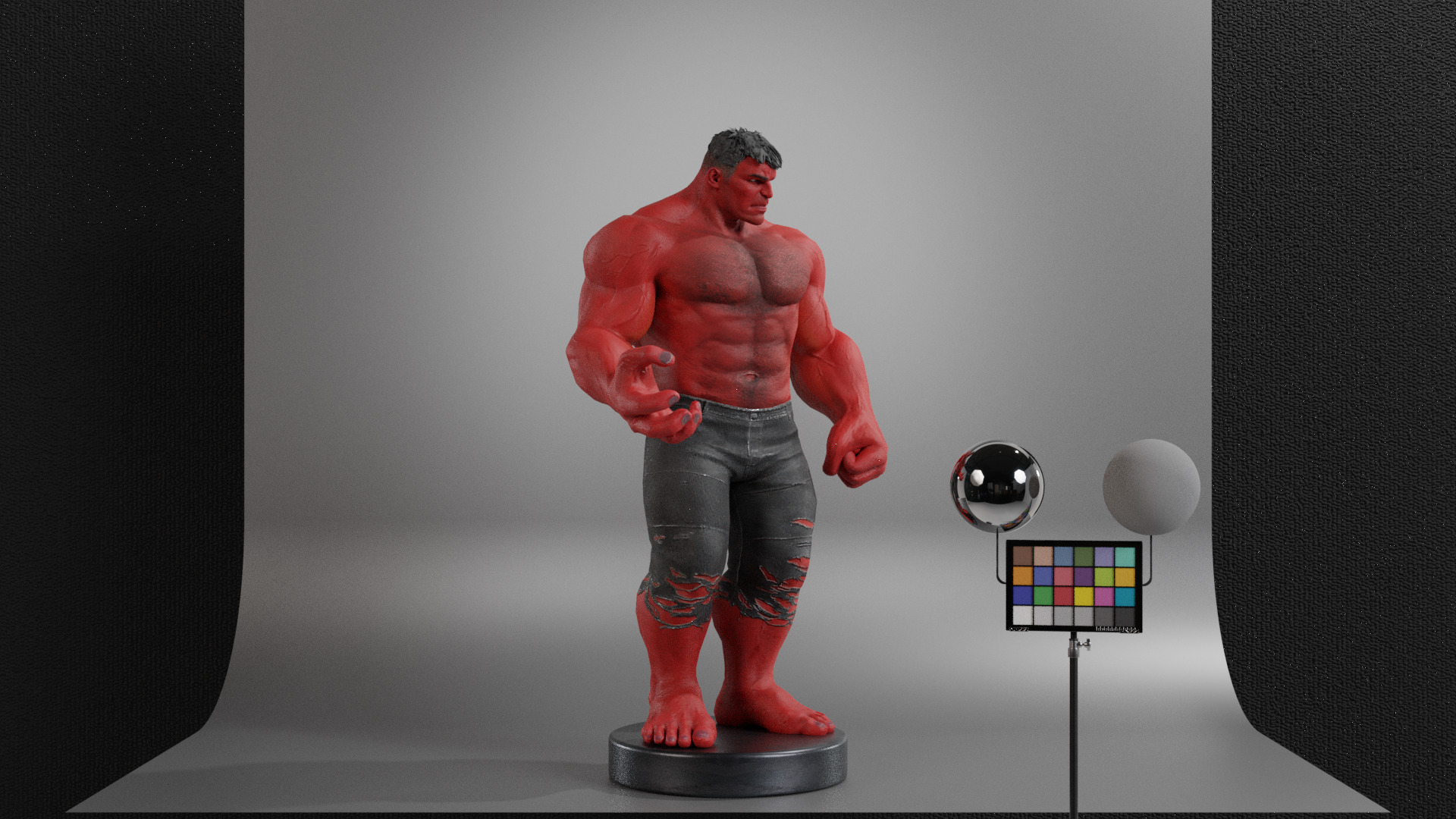 Red-Hulk 3D model_10