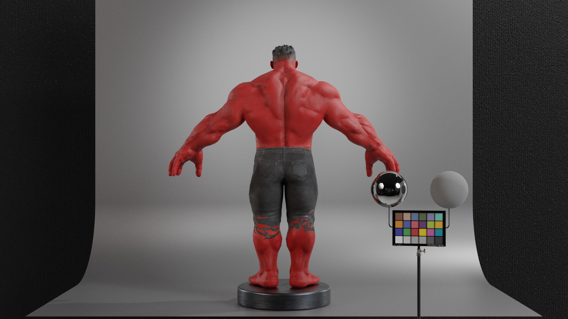 Red-Hulk 3D model_5