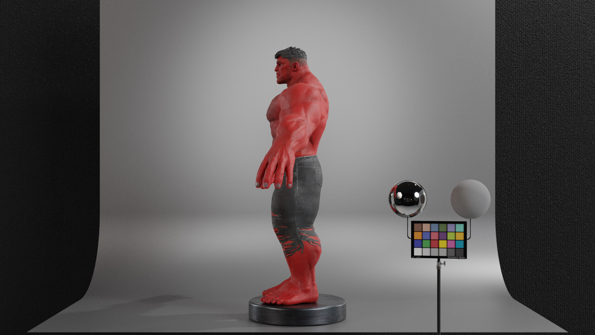 Red-Hulk 3D model_7