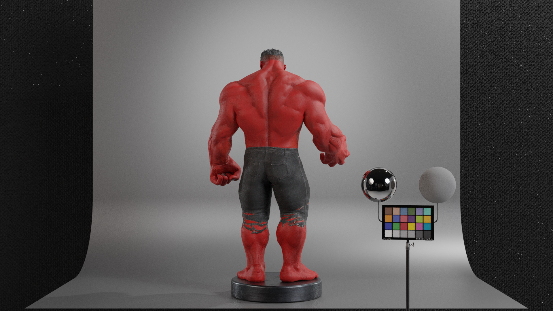 Red-Hulk 3D model_13