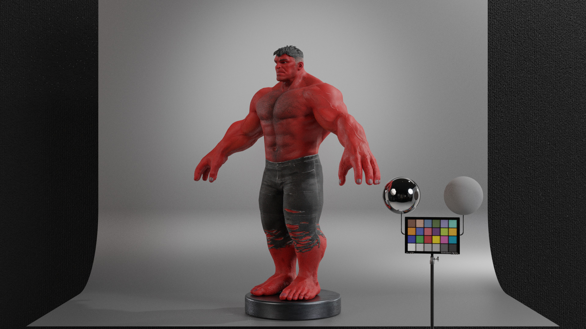Red-Hulk 3D model_8