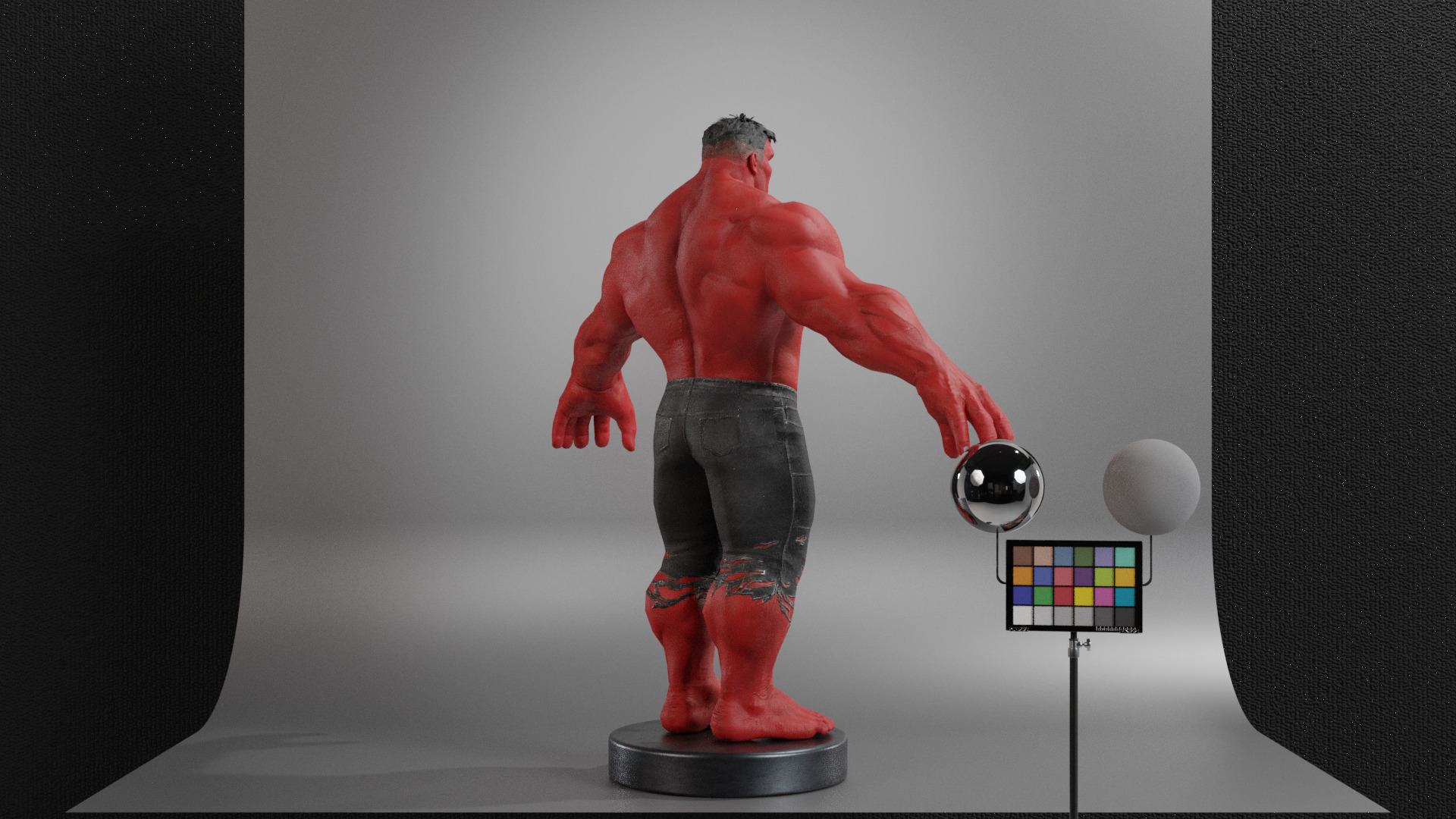 Red-Hulk 3D model_4