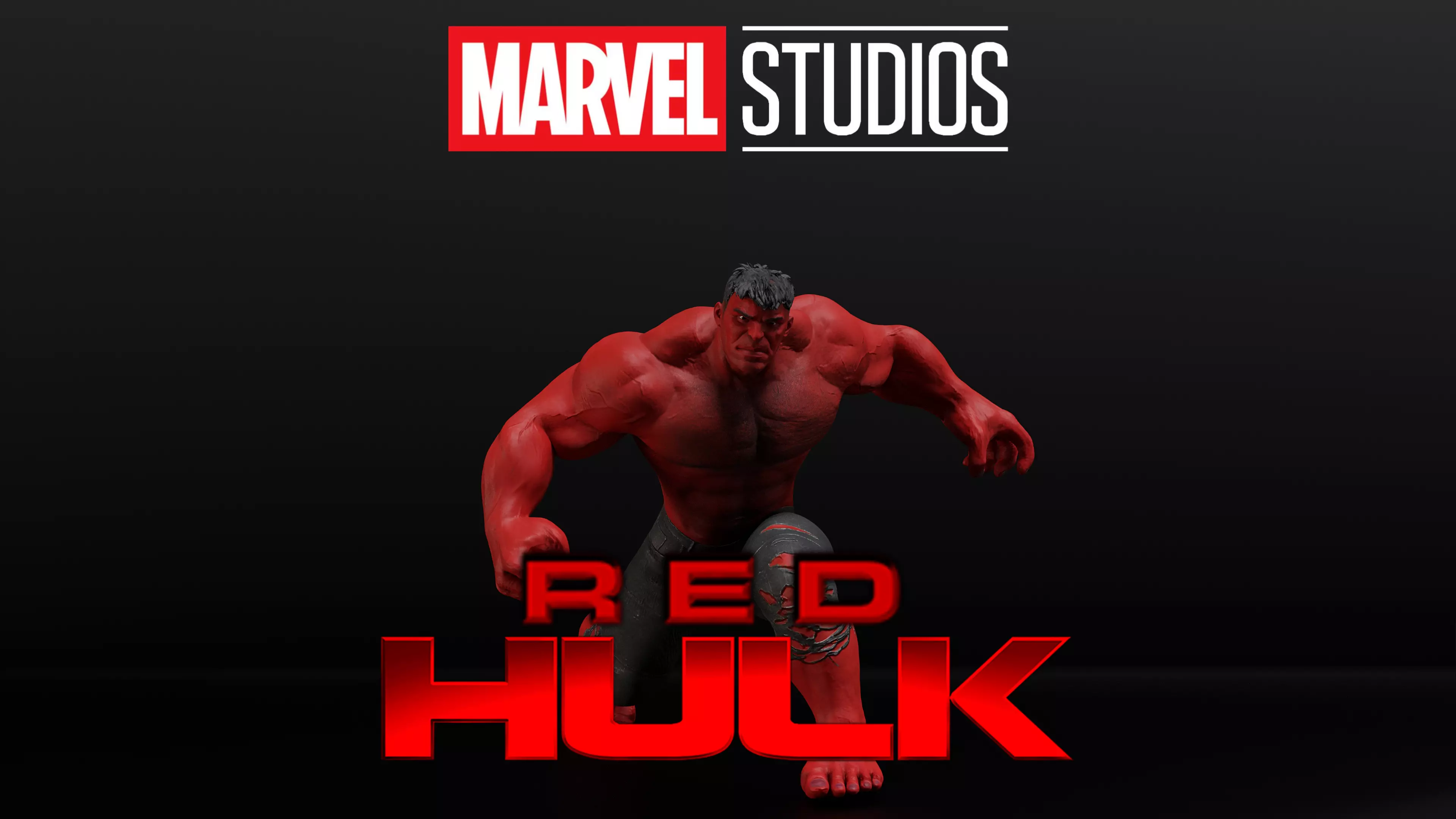 Red-Hulk 3D model_0