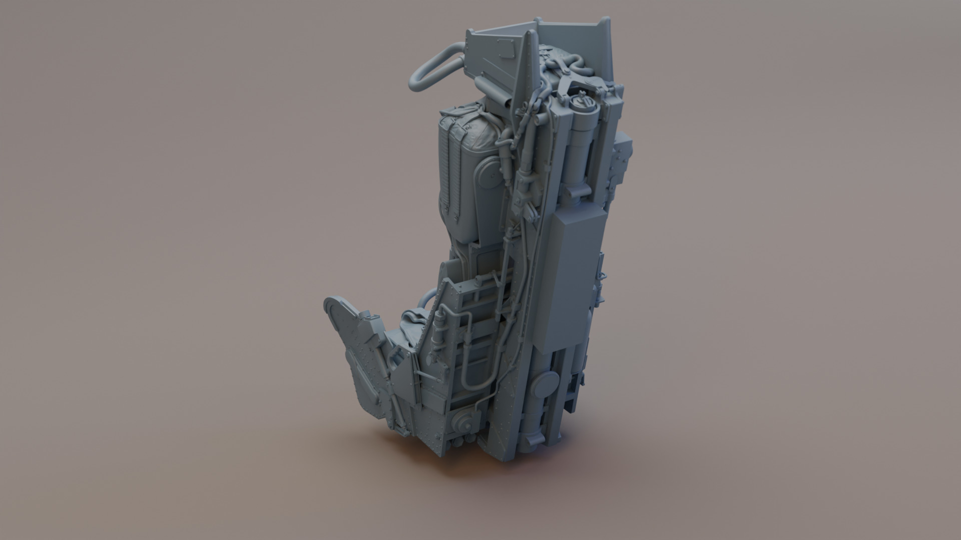 Buccaneer Martin Baker Mk6 Ejection Seats 3D print model_10