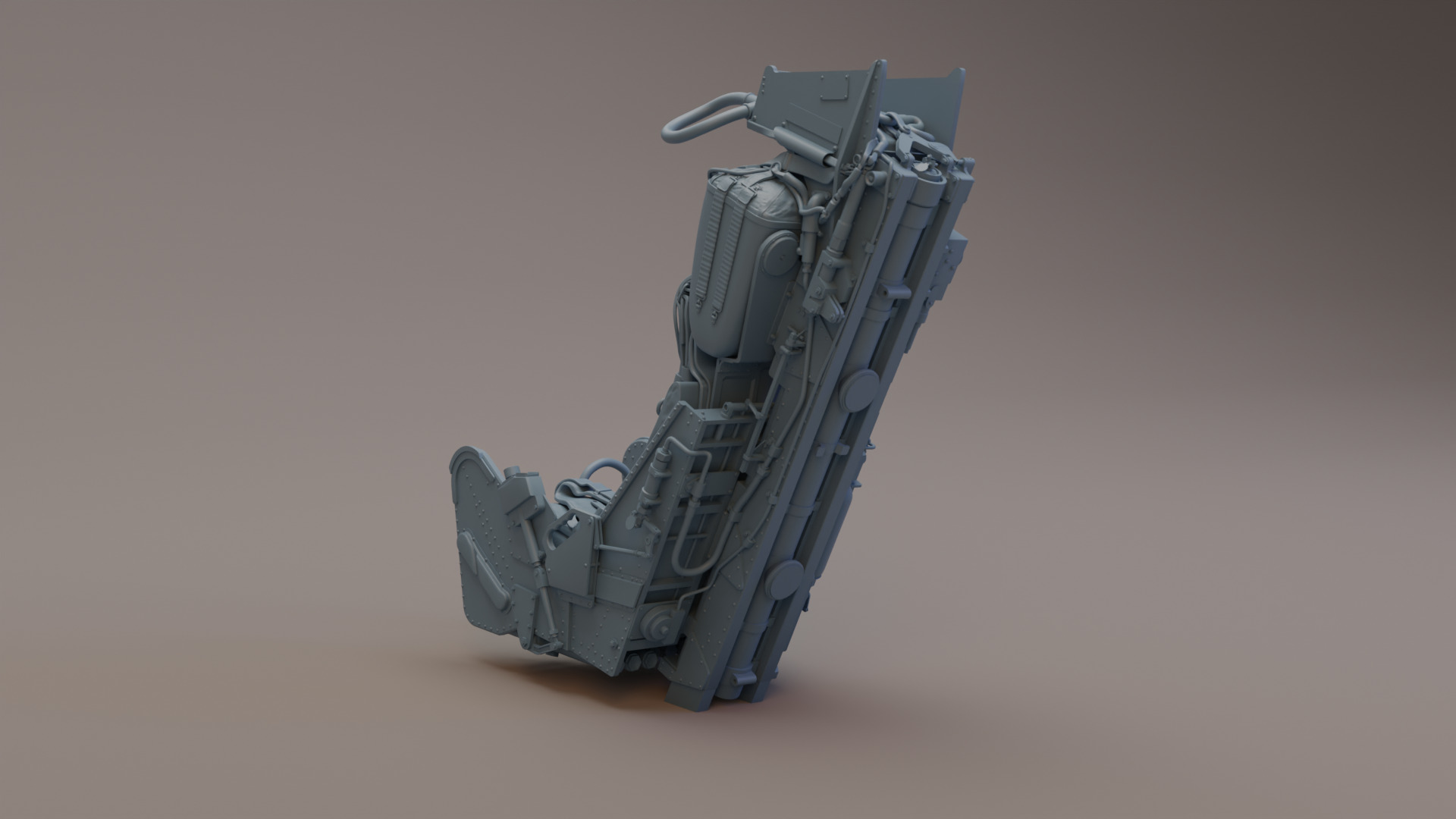 Buccaneer Martin Baker Mk6 Ejection Seats 3D print model_3