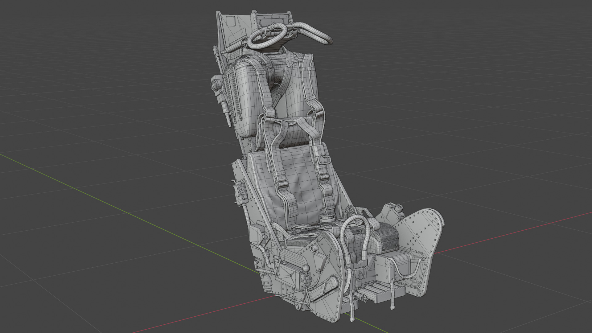 Buccaneer Martin Baker Mk6 Ejection Seats 3D print model_11