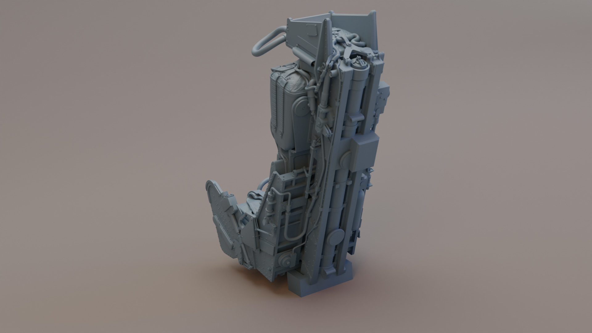 Buccaneer Martin Baker Mk6 Ejection Seats 3D print model_9