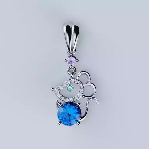 Pendant Mause 3Dmodel