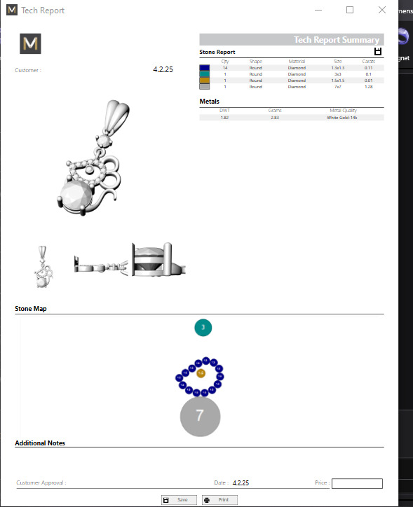 Pendant Mause 3Dmodel 3D print model_11