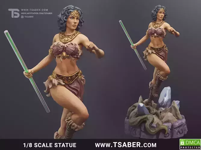 Amazon Statue DnD
