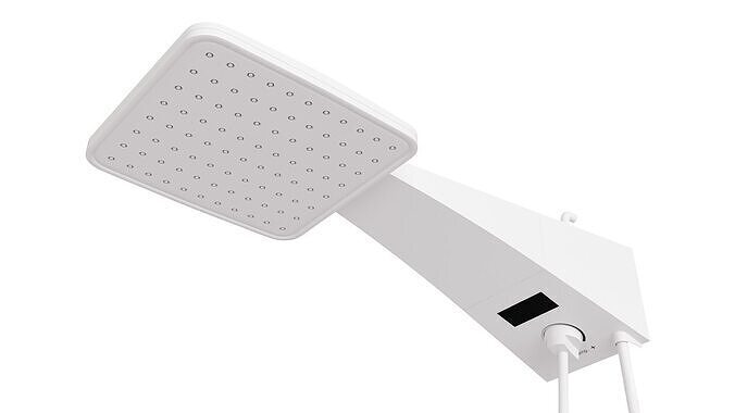 Modern Wall Mounted Shower with Minimalist Design 3D model
