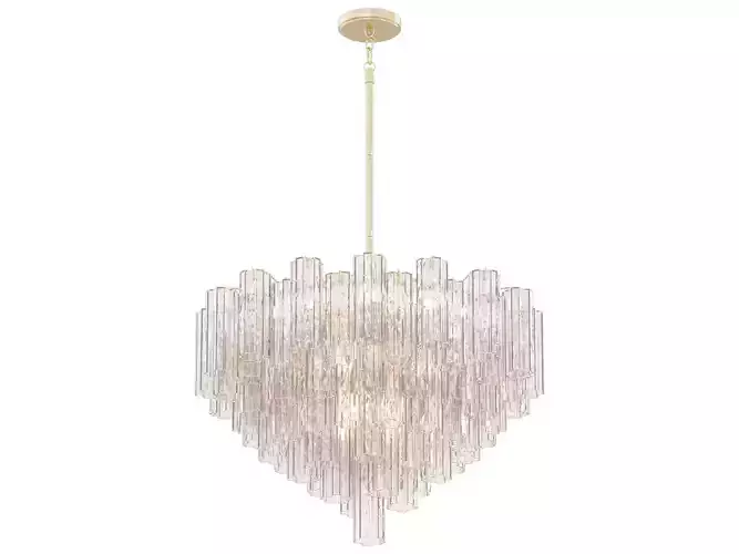 Addis 16 Light Chandelier 3D model