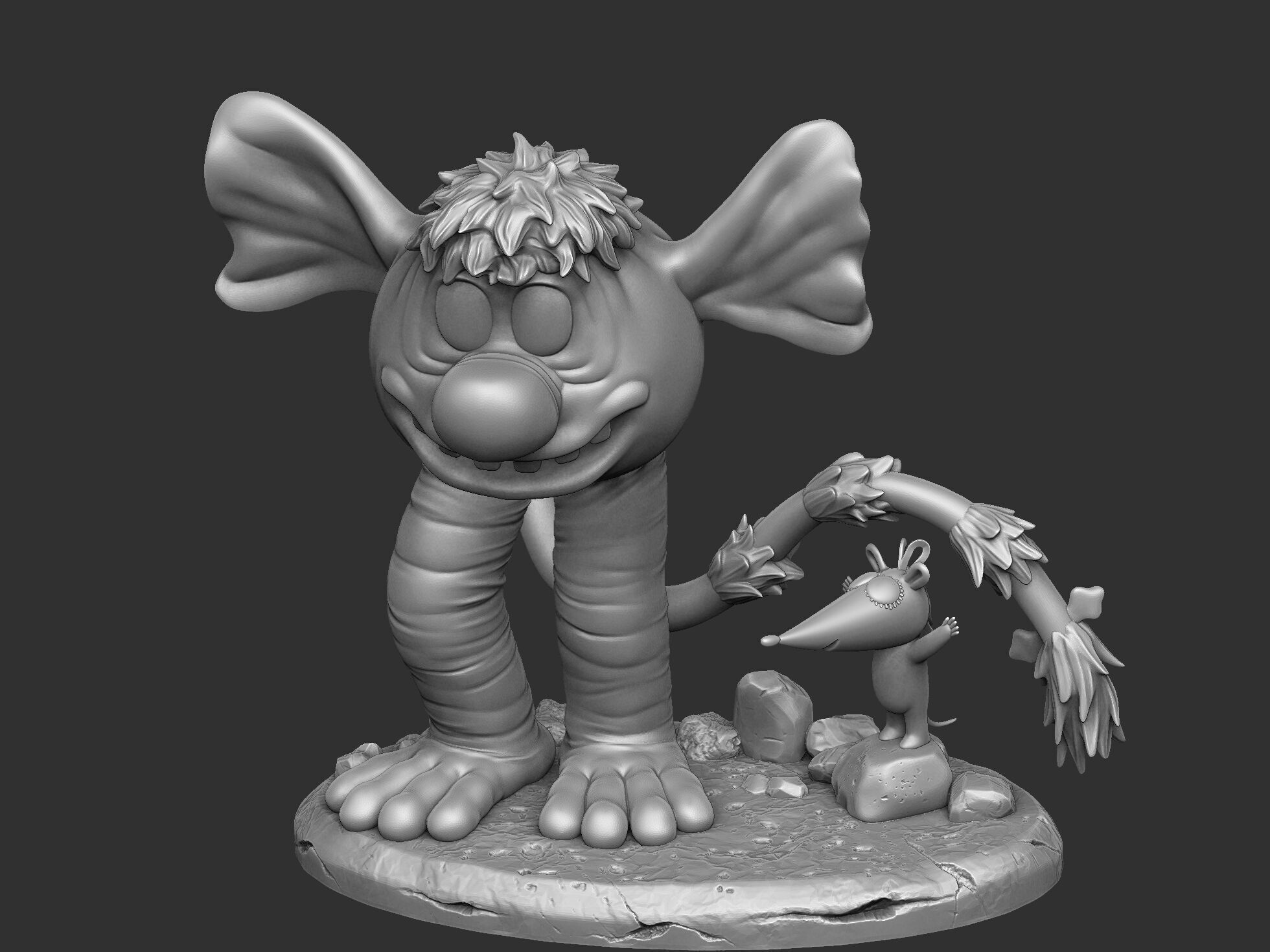 Bambre for 3D printing STL 3D print model_12