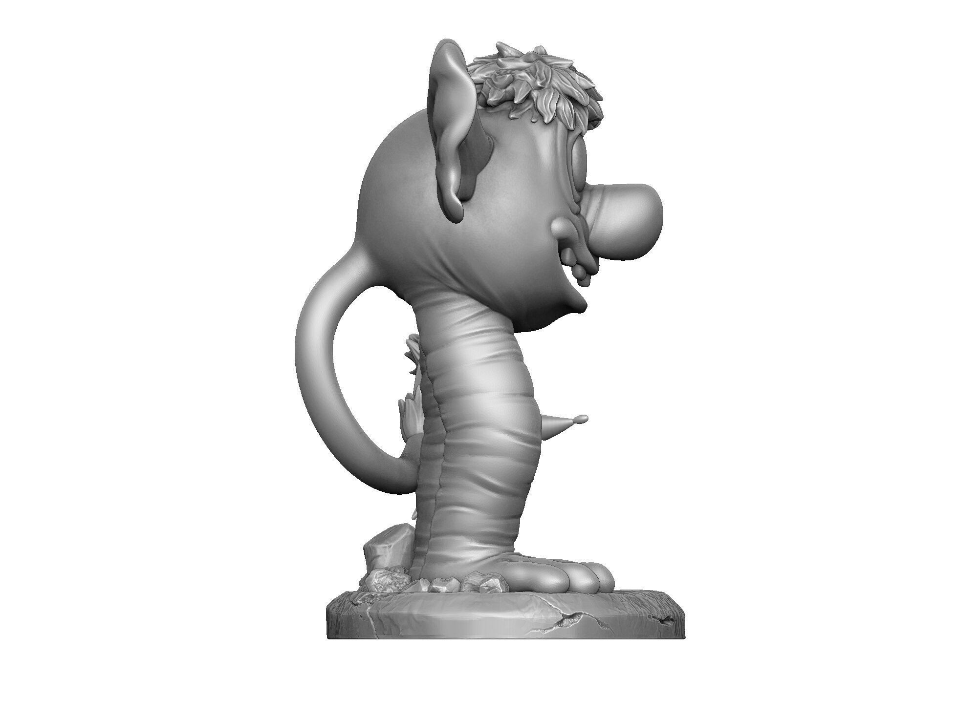 Bambre for 3D printing STL 3D print model_16