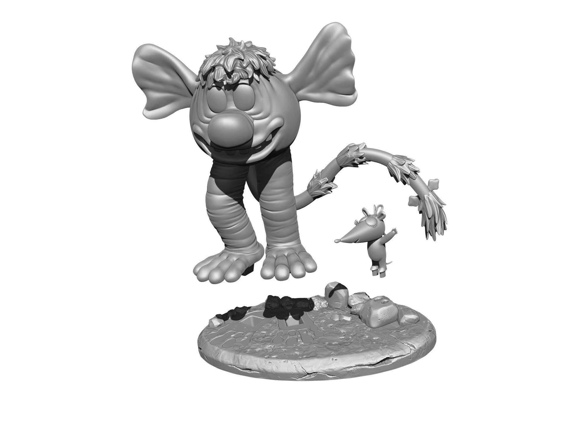 Bambre for 3D printing STL 3D print model_20