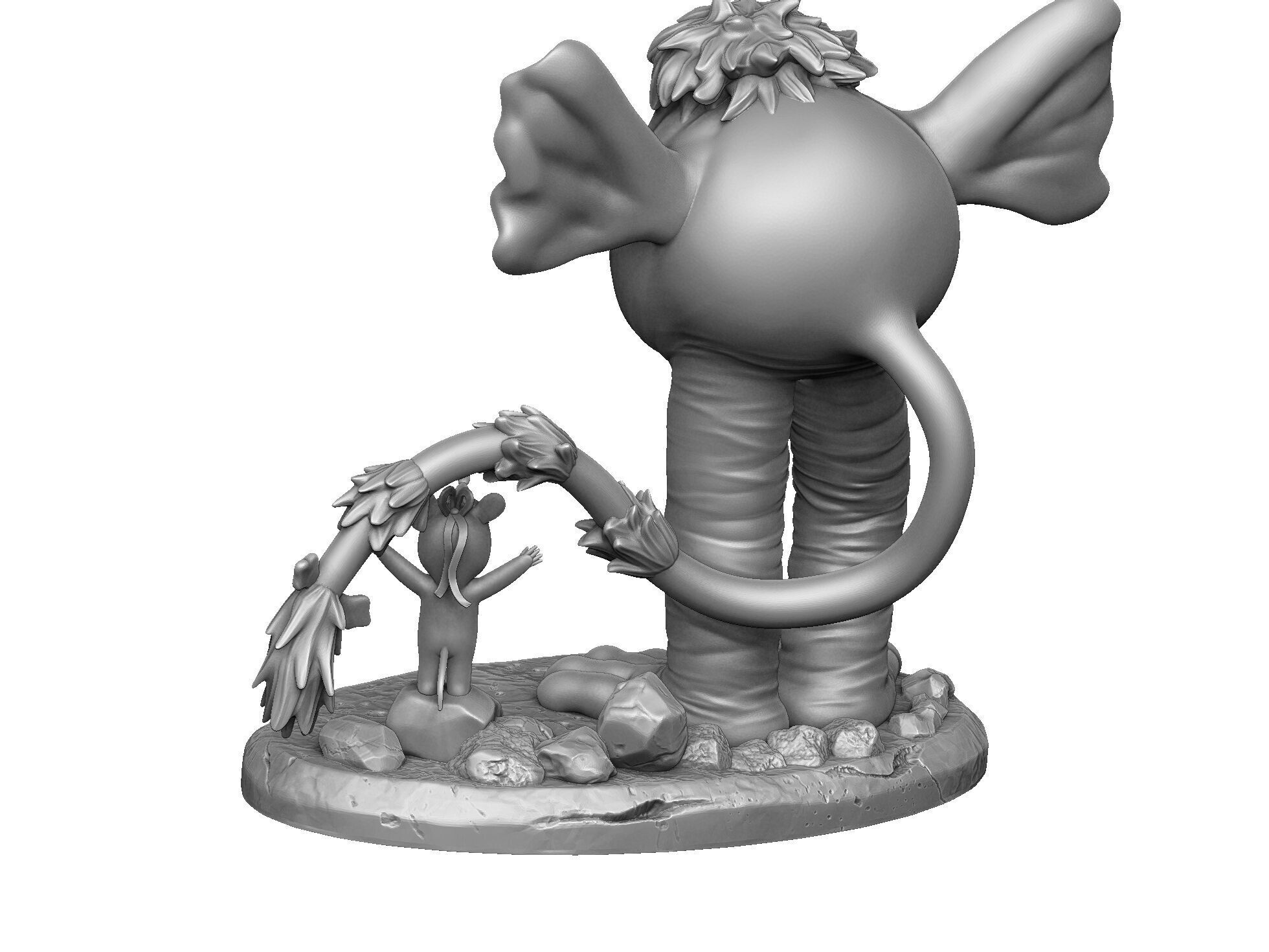 Bambre for 3D printing STL 3D print model_14