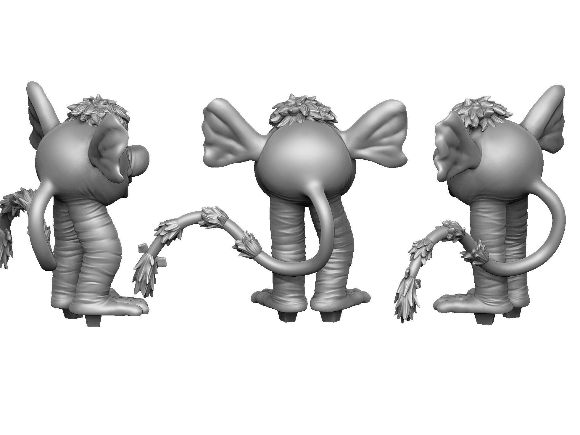 Bambre for 3D printing STL 3D print model_7