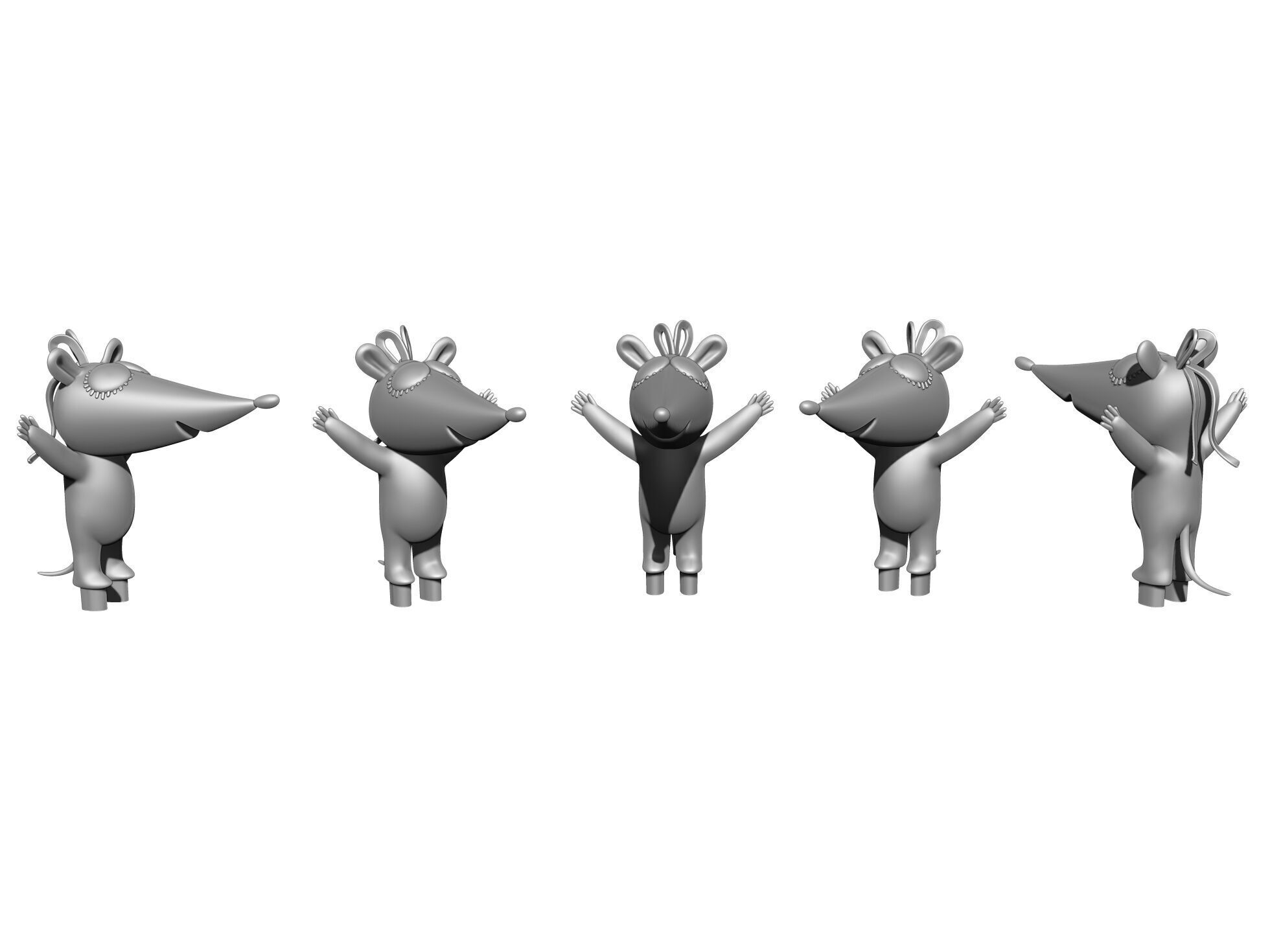 Bambre for 3D printing STL 3D print model_8