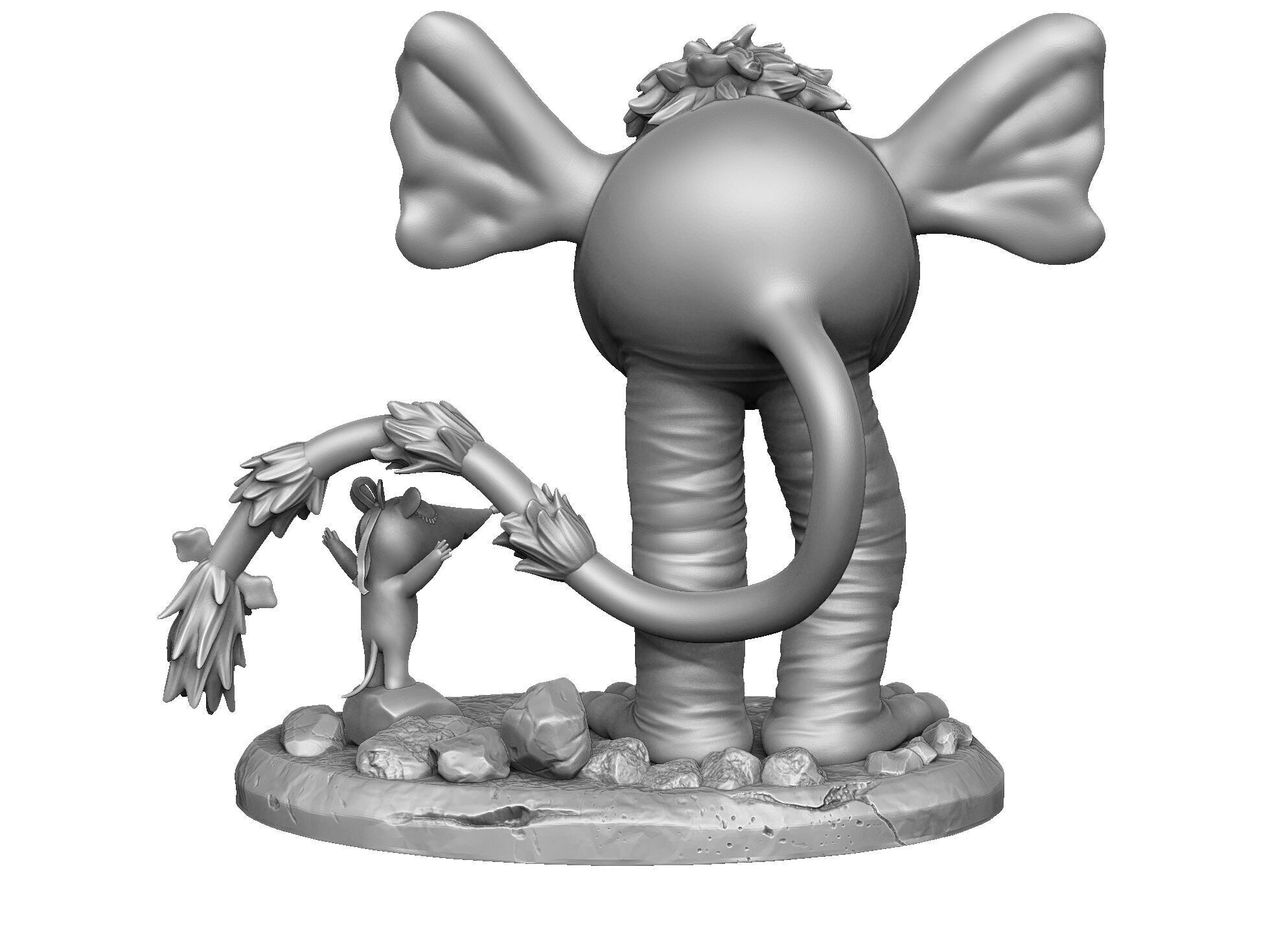 Bambre for 3D printing STL 3D print model_1