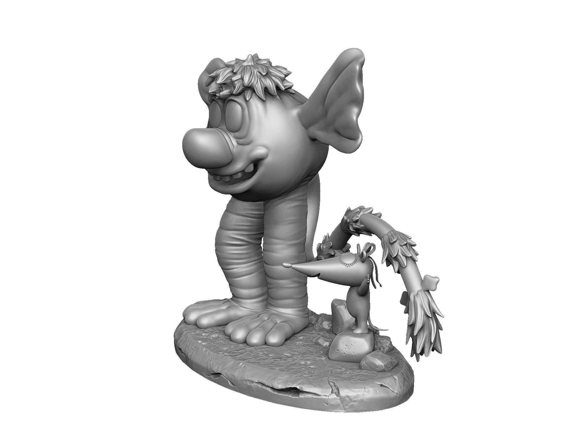 Bambre for 3D printing STL 3D print model_11