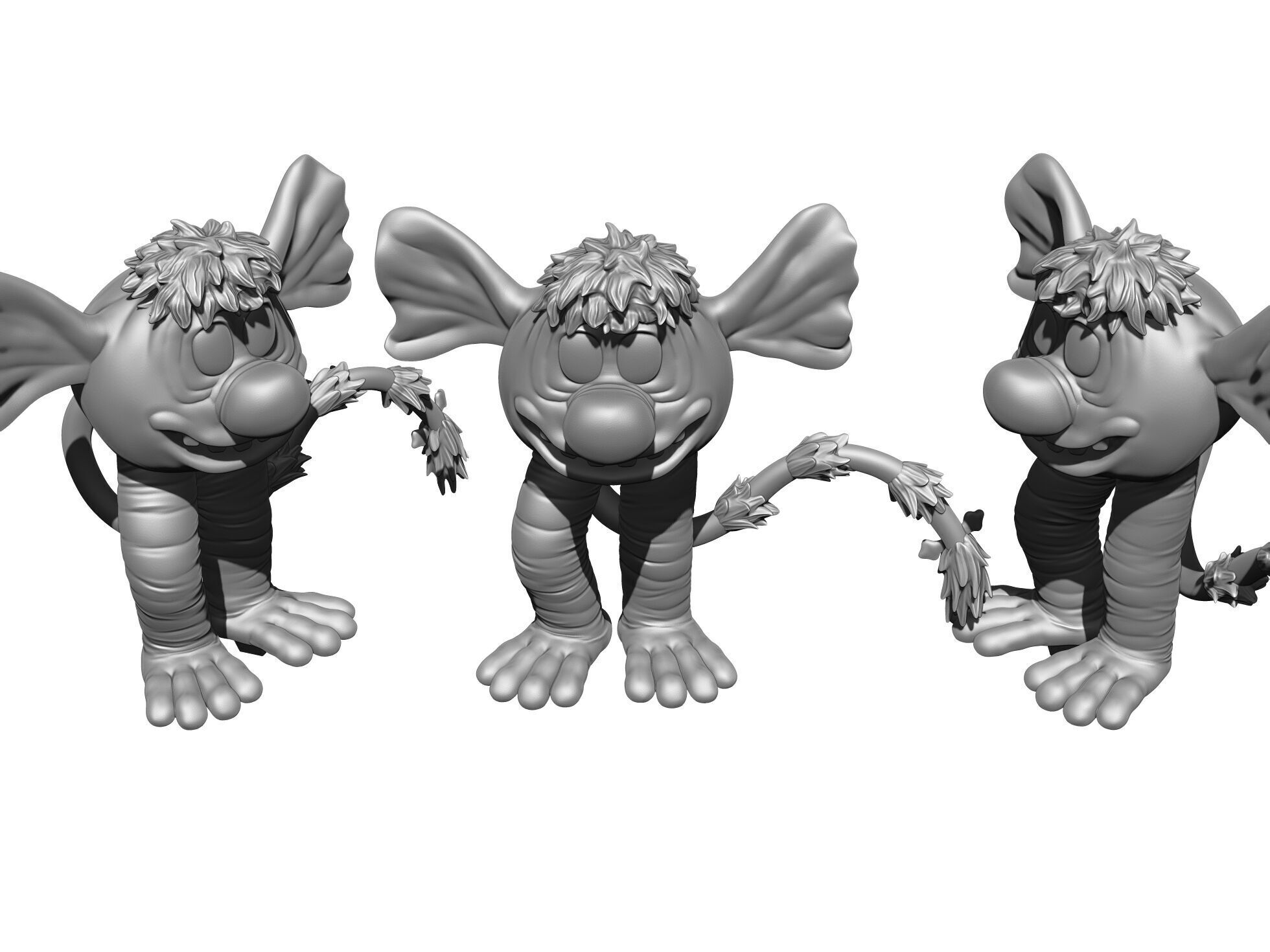 Bambre for 3D printing STL 3D print model_5