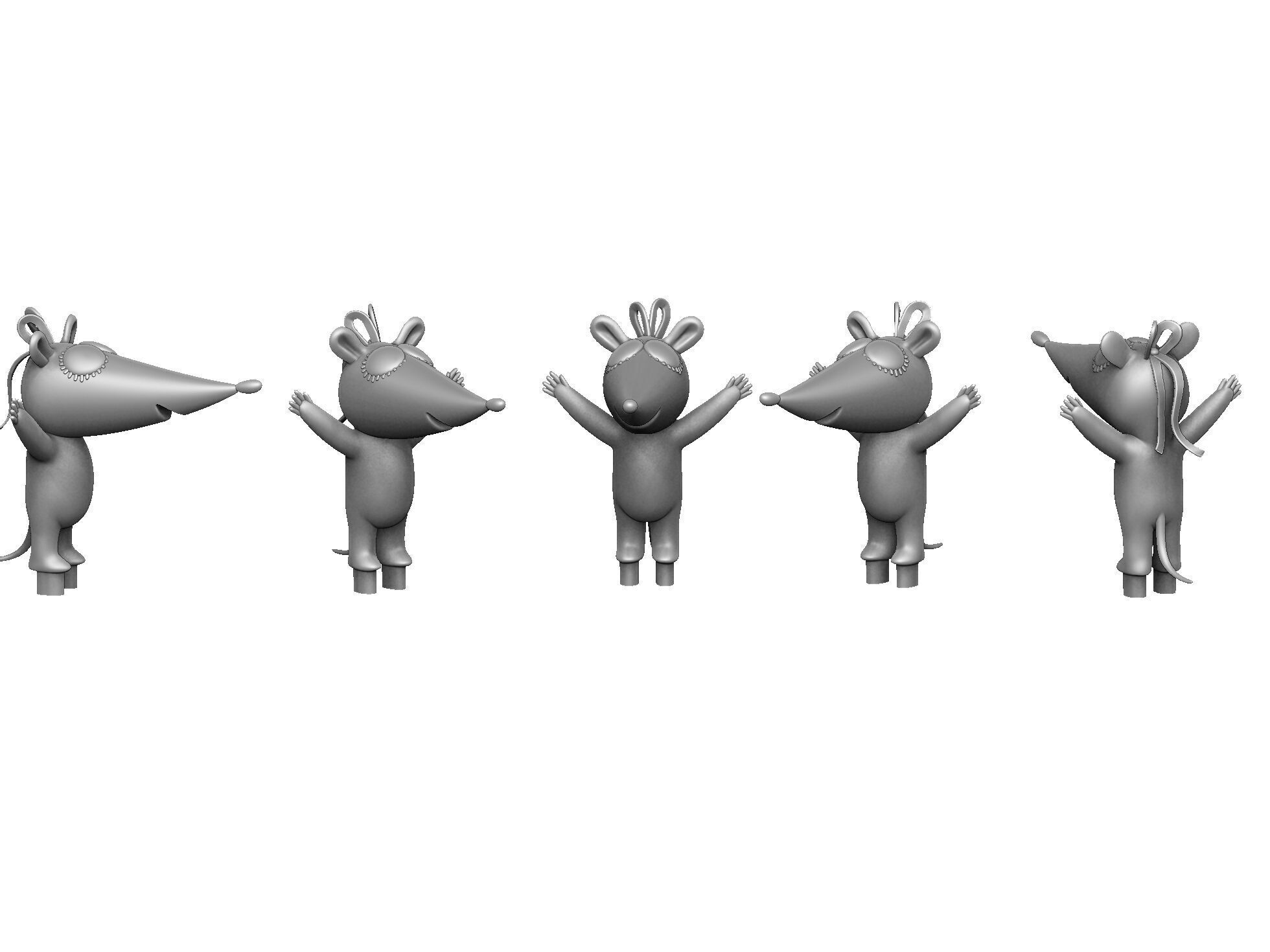 Bambre for 3D printing STL 3D print model_9