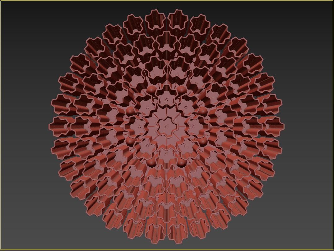 Addis 16 Light Flush 3D model_6