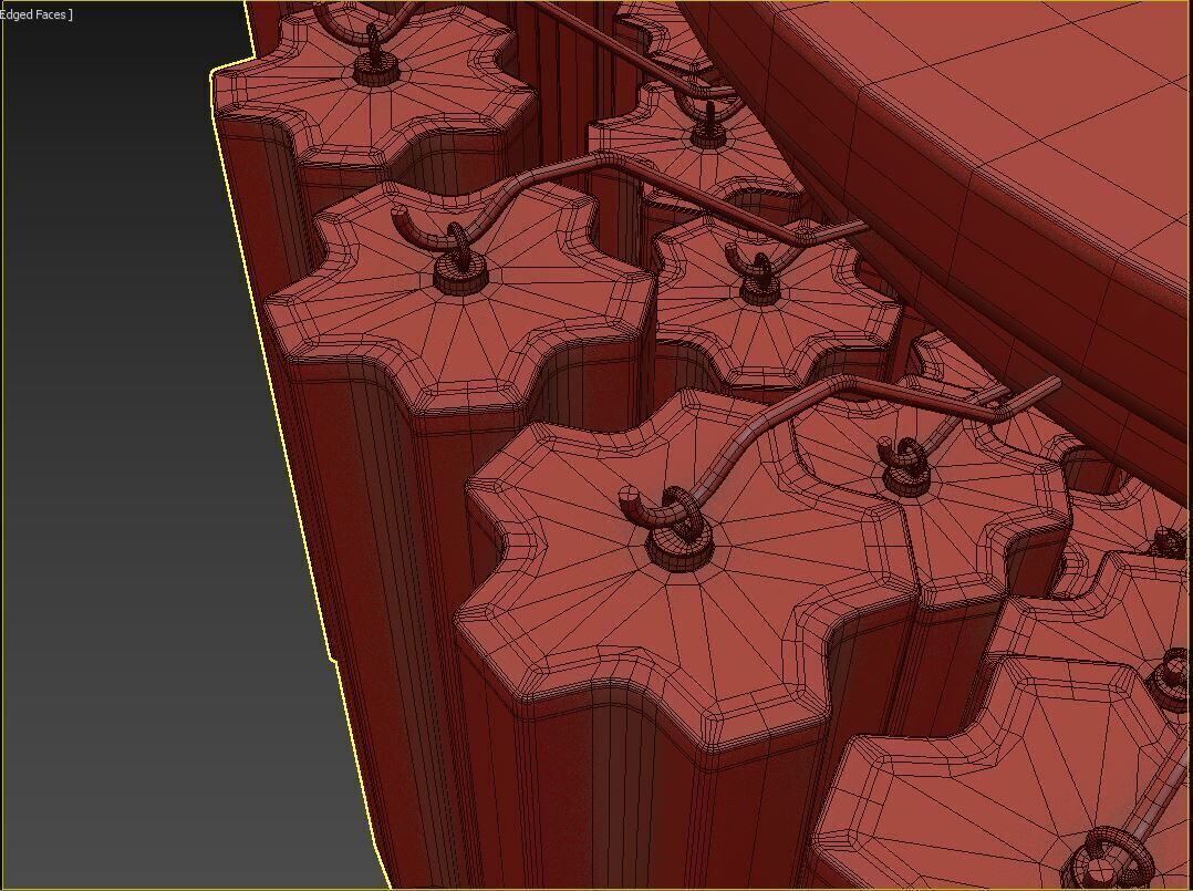 Addis 16 Light Flush 3D model_7