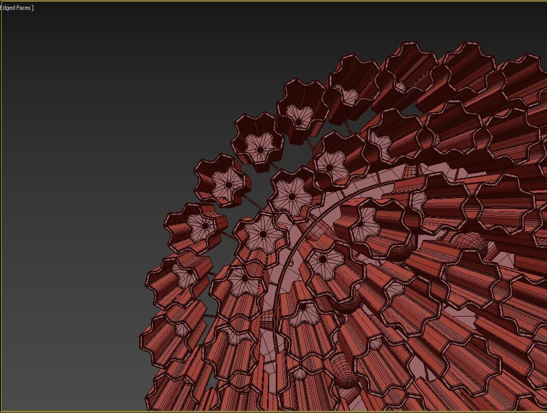 Addis 16 Light Flush 3D model_5