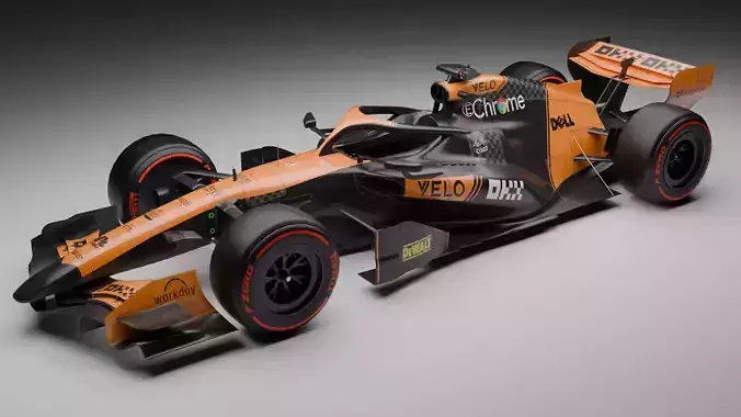 Mclaren 2026 F1 car concept 