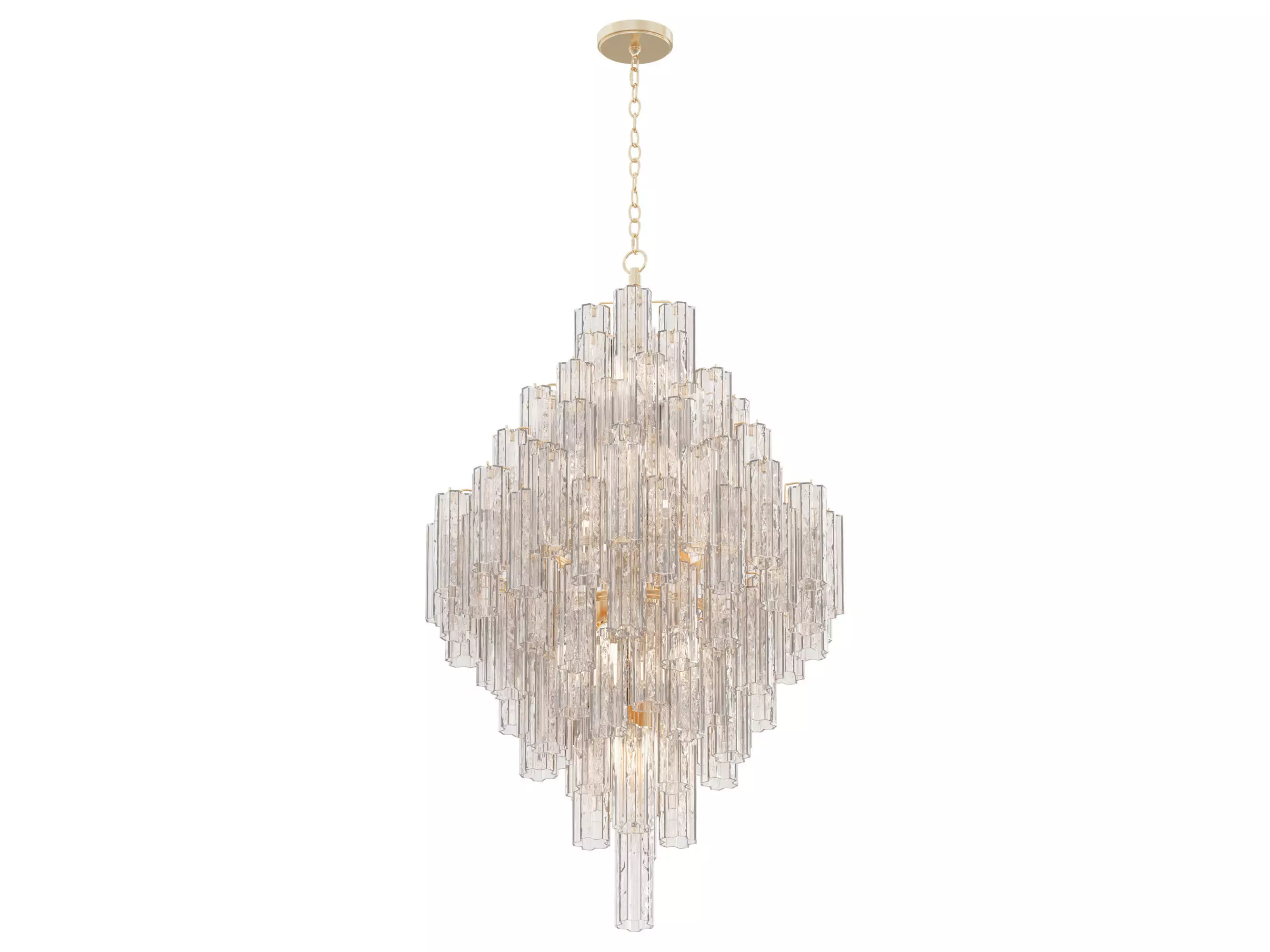Addis 20 Light Chandelier 3D model_0