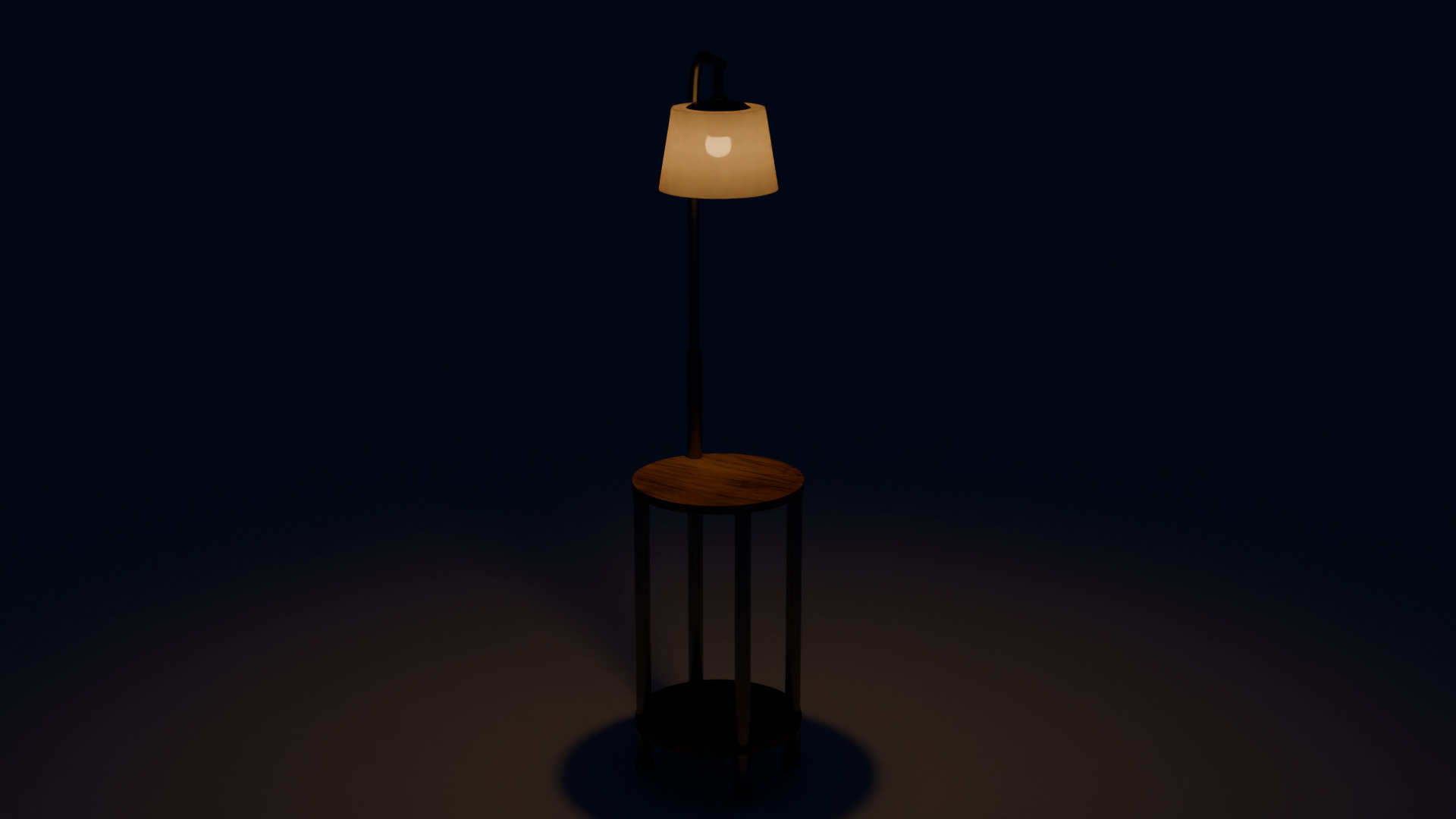 Night Table 3D model_1