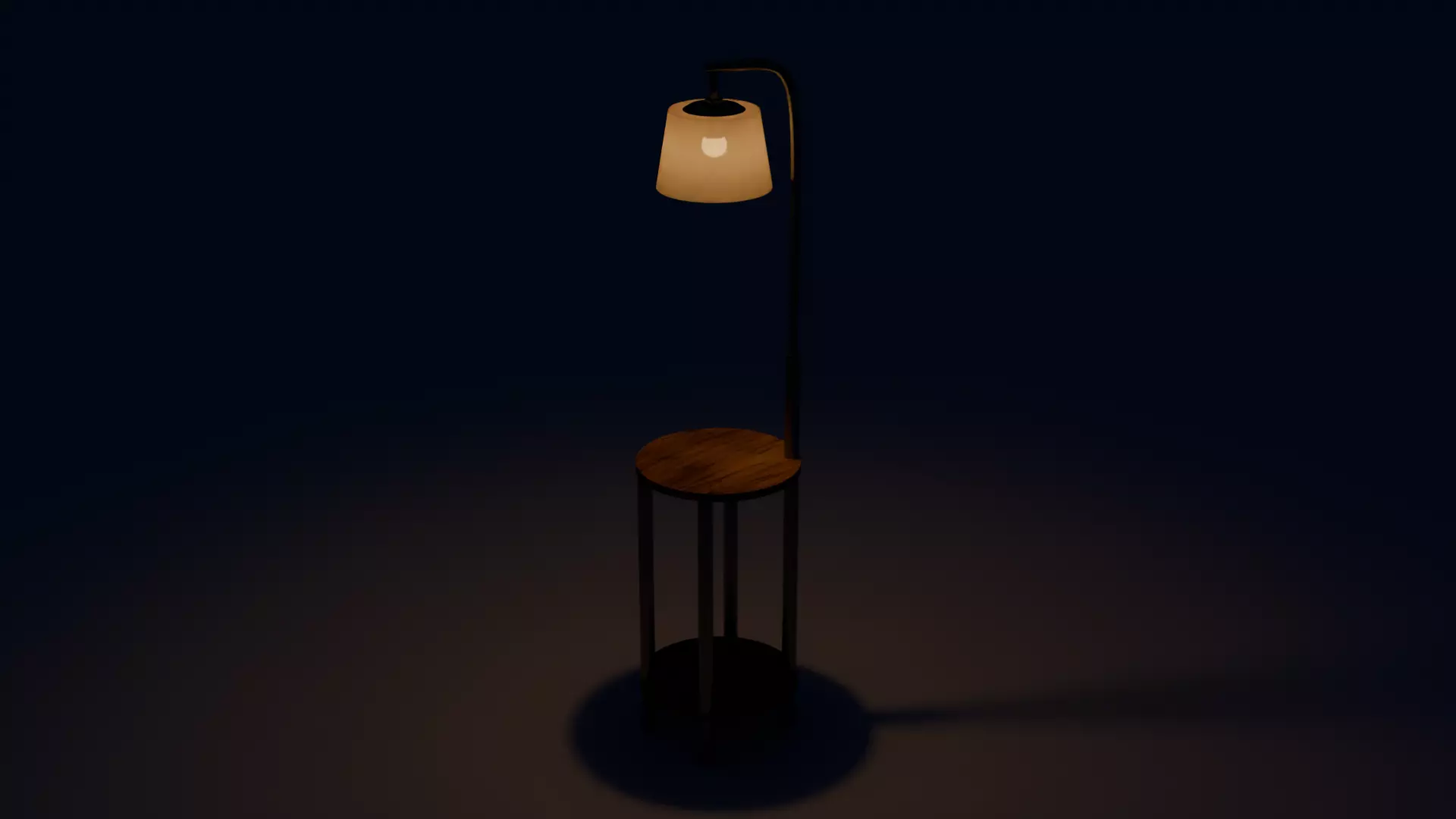 Night Table 3D model_0